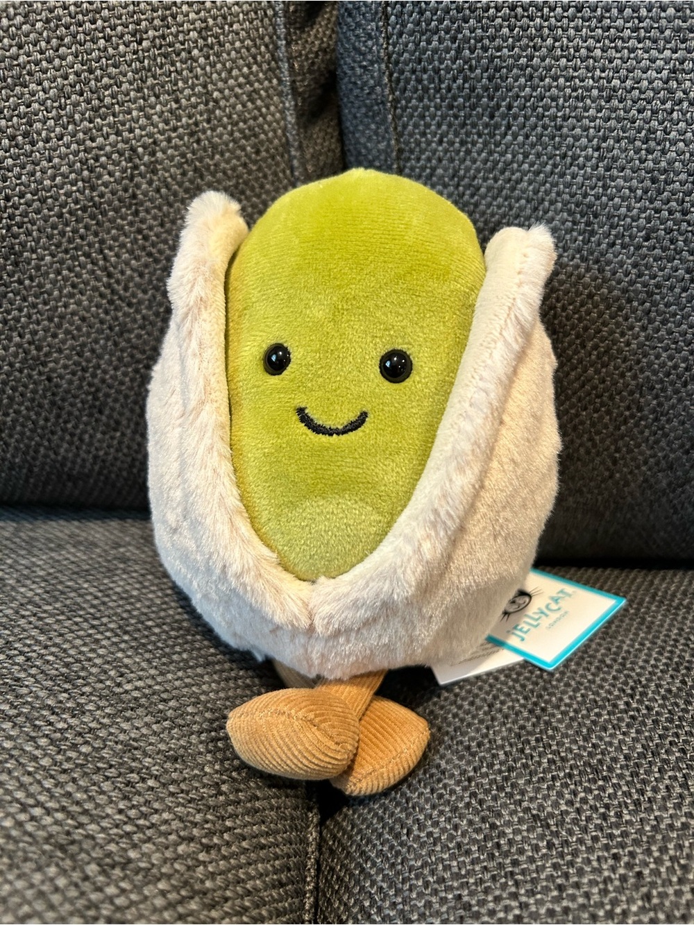Jellycat Amuseables Horatio Pistachio Plush Stuffed Toy NWT